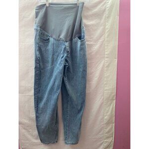 Women's XL Maternity 5 Pocket Denim Jeans